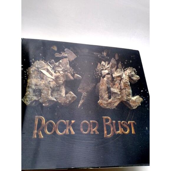 AC/DC Rock or Bust CD Lenticular Cover Hard Arena Rock Heavy Metal 2014 Digi - Picture 2 of 6